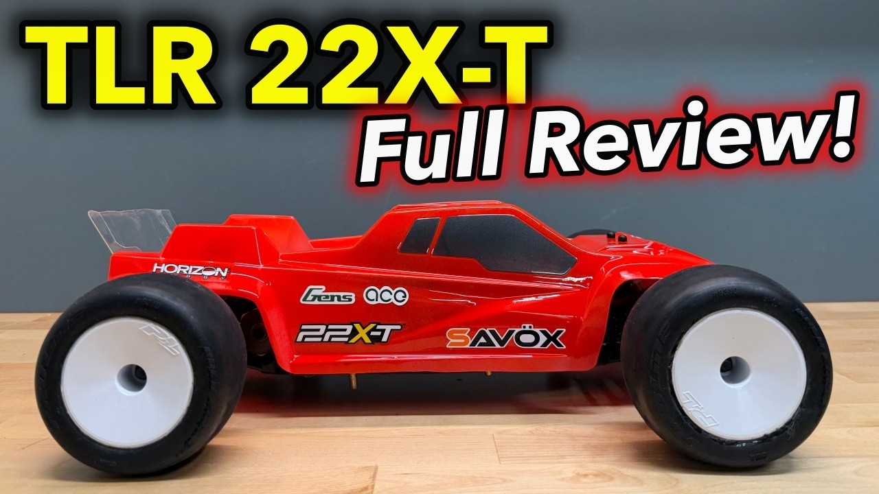 Обзор TLR 22X-T — лучший радиоуправляемый стадионный грузовик с приводом на 2 колеса.