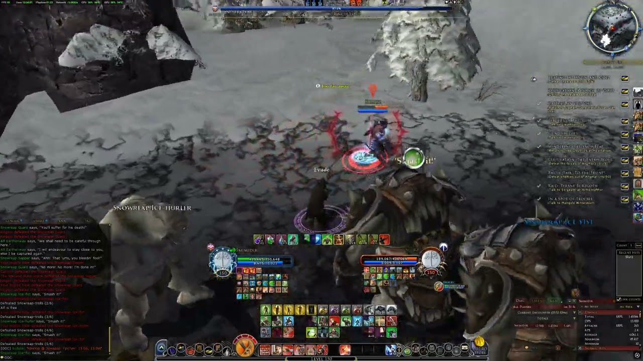 Lotro pvp Orcrist blue champ Smimidir vs wl warg and trolls....