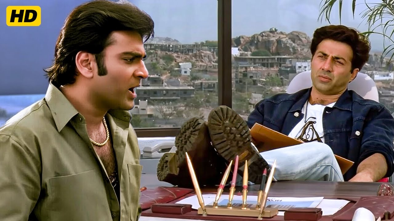 तेरे जैसे 36 को झुकाया हु तू क्या चीज़ है | Ziddi Movie Action Scene | Sunny Deol Film | Raveena