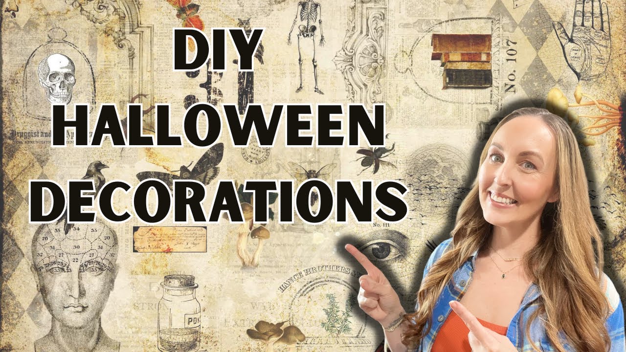 DIY Halloween Decorations 2023 - Classy NOT Trashy Halloween diy's - Dollar tree halloween diys
