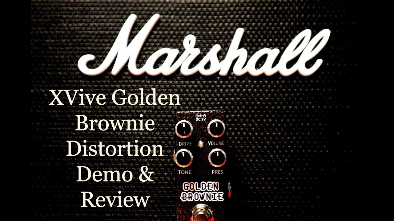 The best JCM800-in-a-box is CHEAP! XVive Golden Brownie Demo & Review