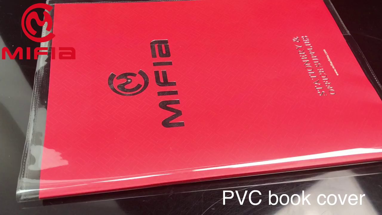 MIFIA PVC clear plastic A4 protective book cover