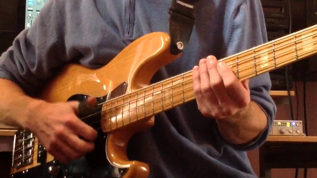 How to play slap bass - Run For Cover - Marcus Miller part 2/3