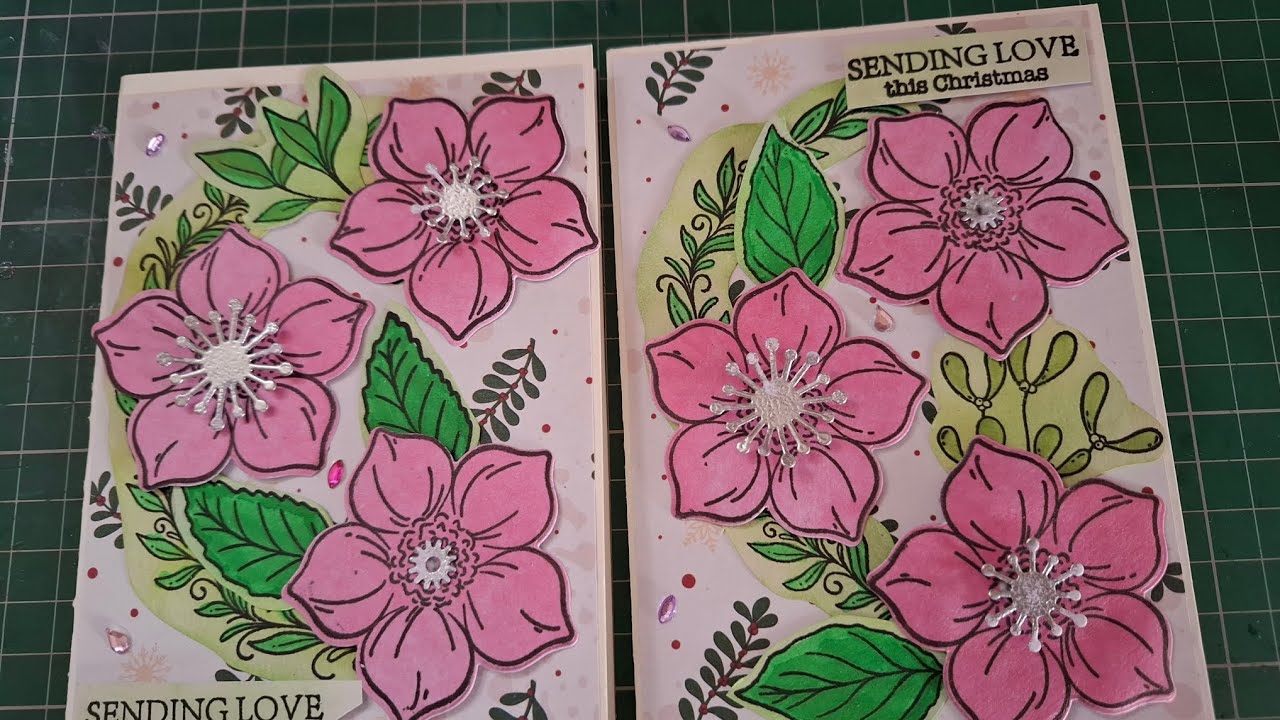 Magazine make Simply cards and papercraft issue 262 making 2 cards