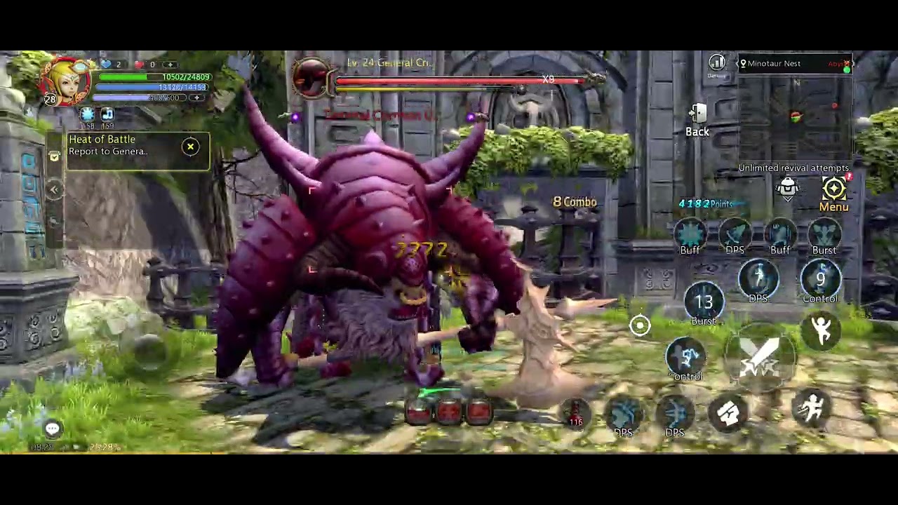 Dragon Nest M Classic Solo Minotaur Nest/Acrobat 