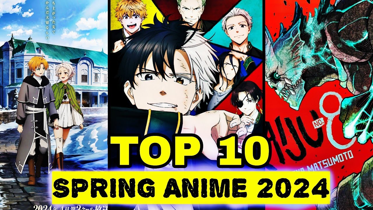 TOP 10 NEW ANIME OF 2024 SPRING | In Hindi&nbsp;