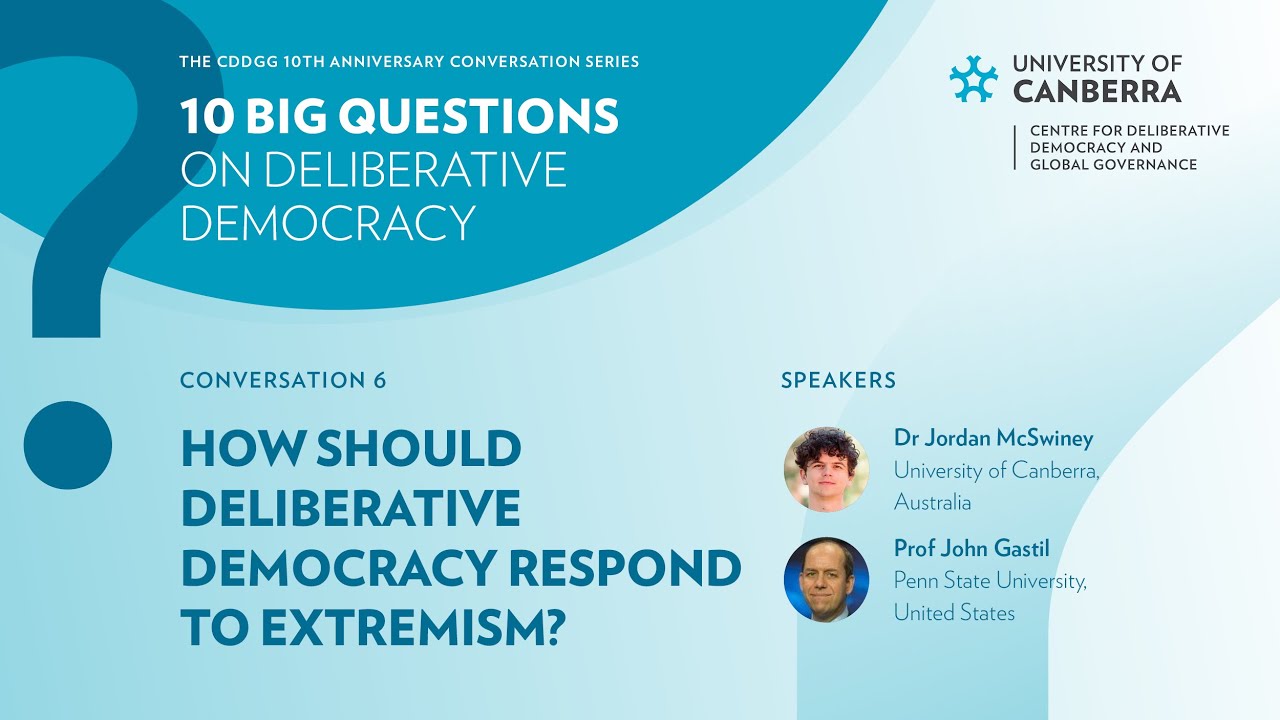 How should deliberative democracy respond to extremism?