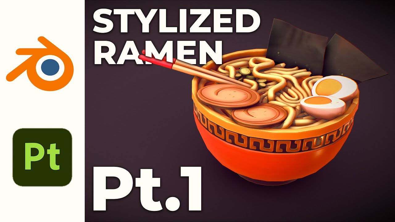 How to Make Ramen in Blender (Tutorial) | #1