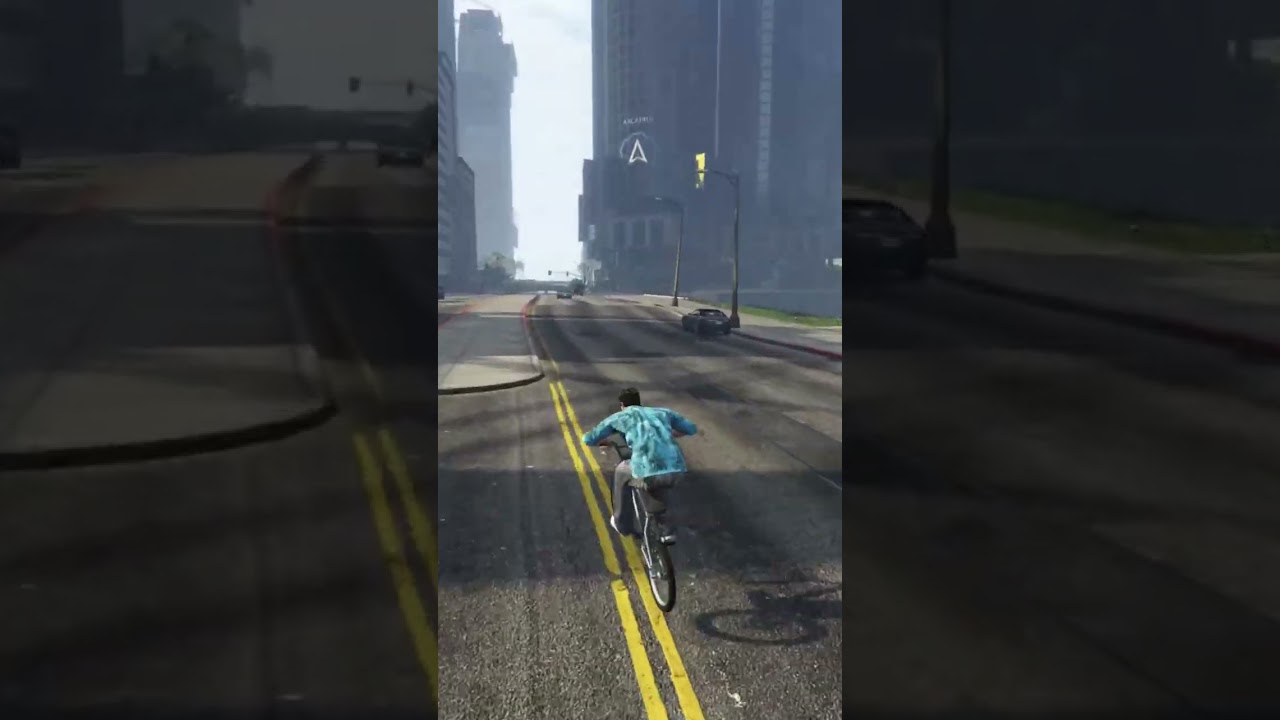 5 gwiazdek policji vs BMX w GTA Online!