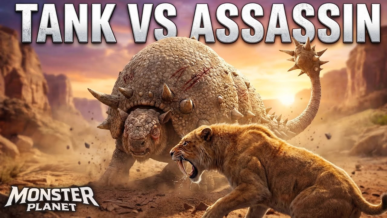 Tank vs. Assassin: Could a Sabertooth Kill a Doedicurus?