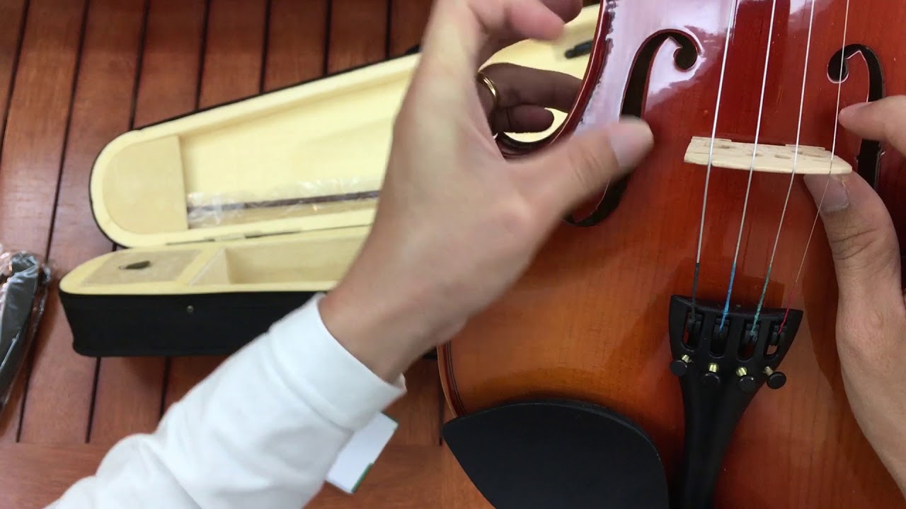[Clip giải đáp]#5: Cách setup đàn Violin cho lần sử dụng đầu tiên.