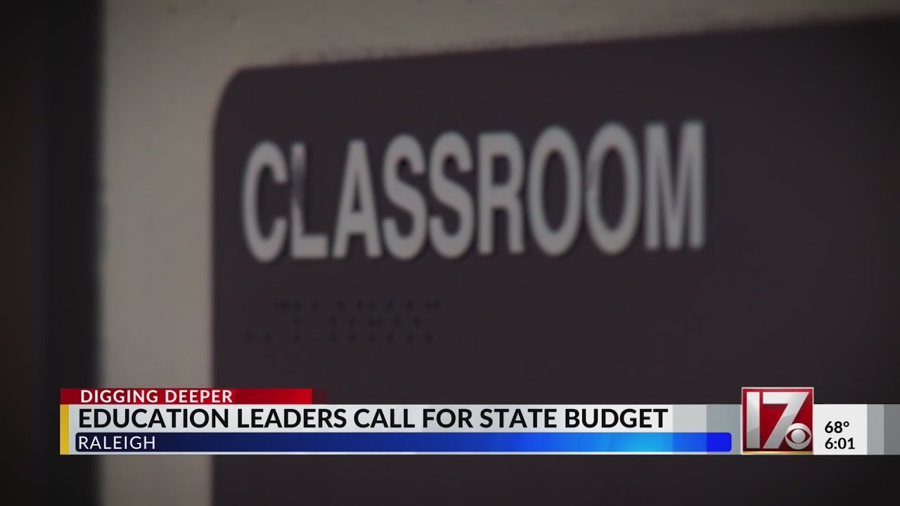 Central NC education leaders call for state budget