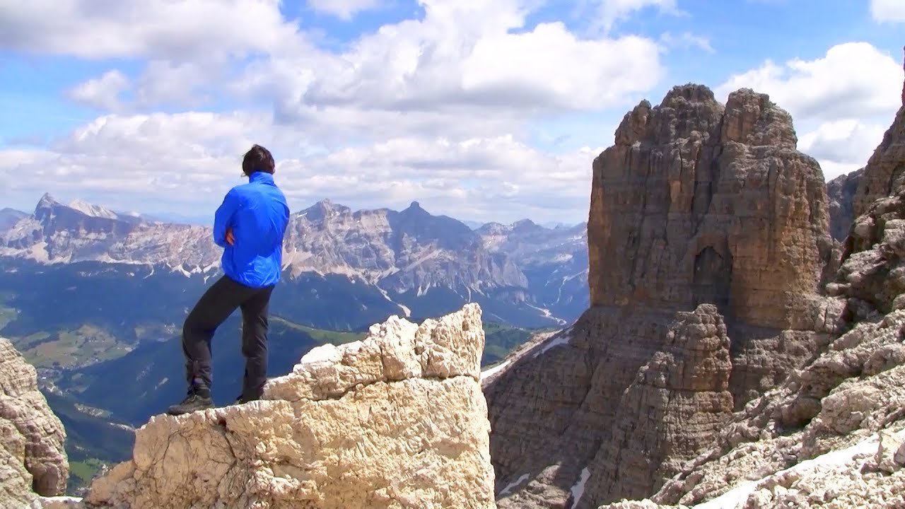 3 nej ferraty v Dolomitech
