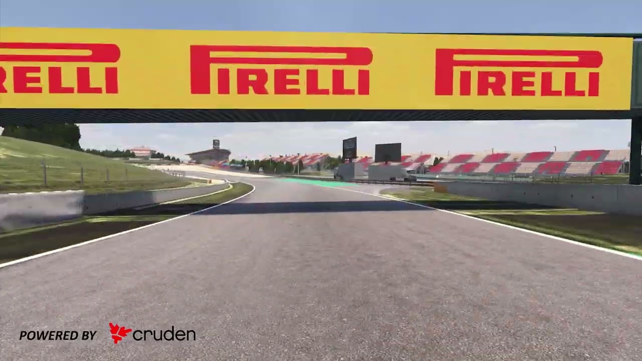Circuit de Barcelona-Catalunya 2023 - 3D track model