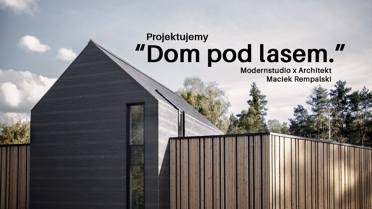 projekt: Dom pod lasem | Modernstudio