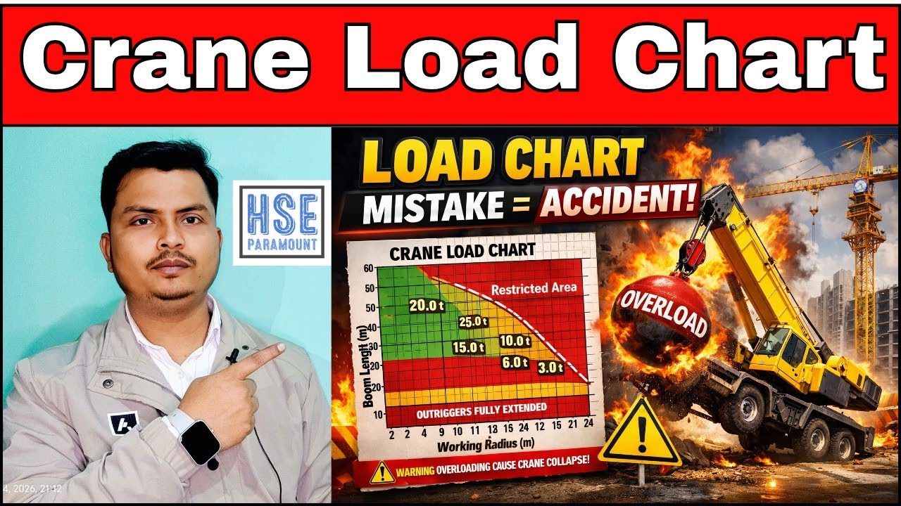 Crane Load Chart | How To Read Load Chart? 