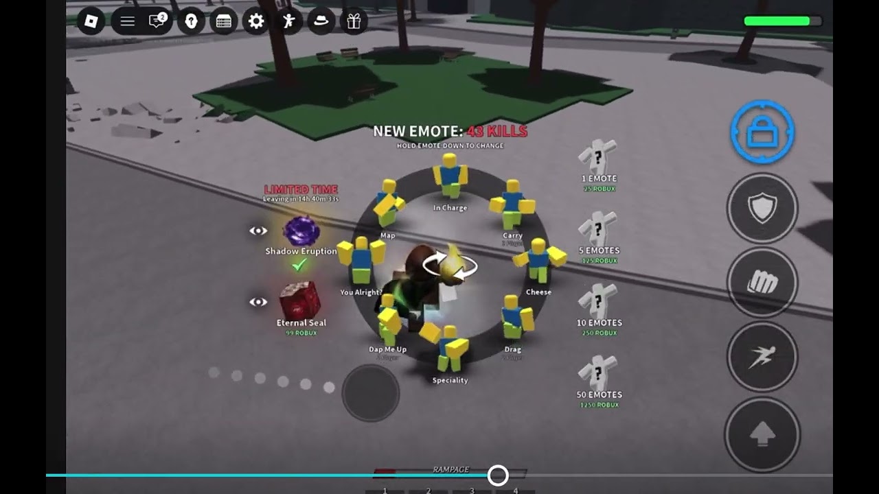 Watch me get cooked in tsb