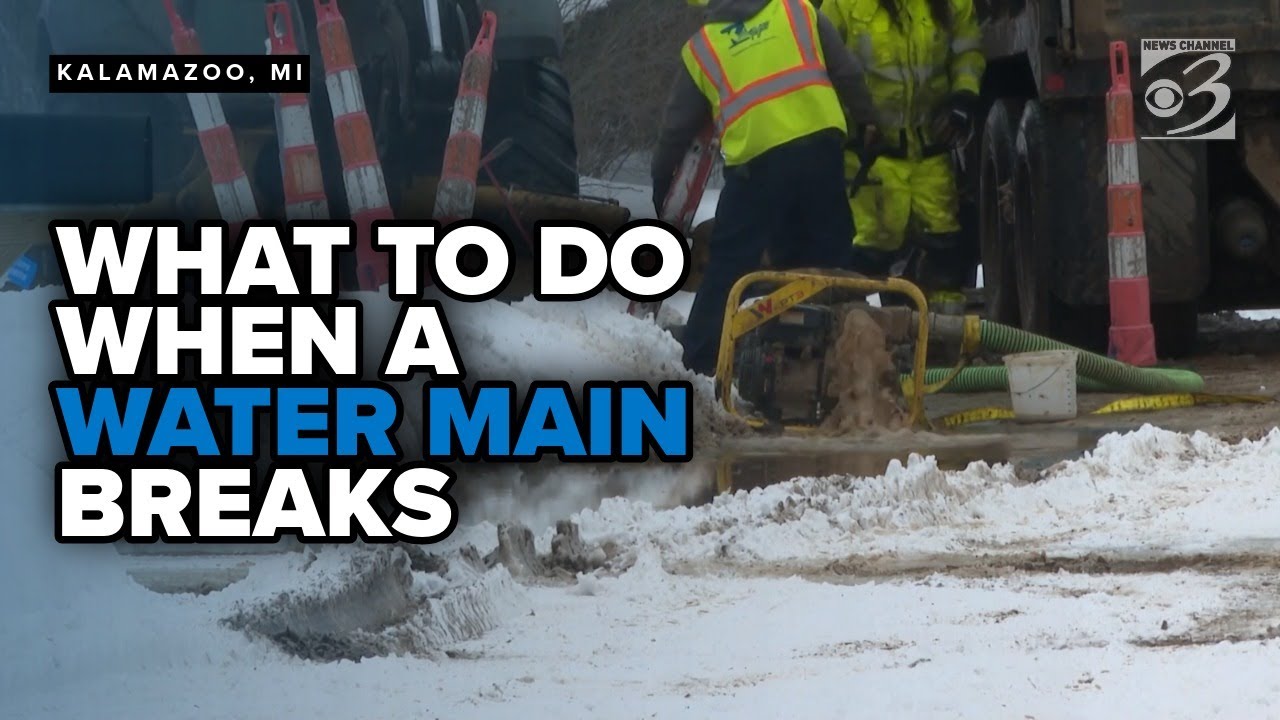 Water main breaks highlight aging infrastructure, winter strain on system