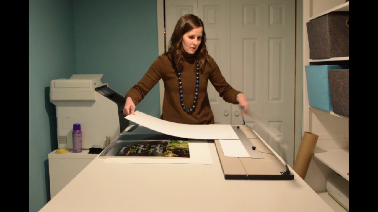 How to Double-Mat a Print