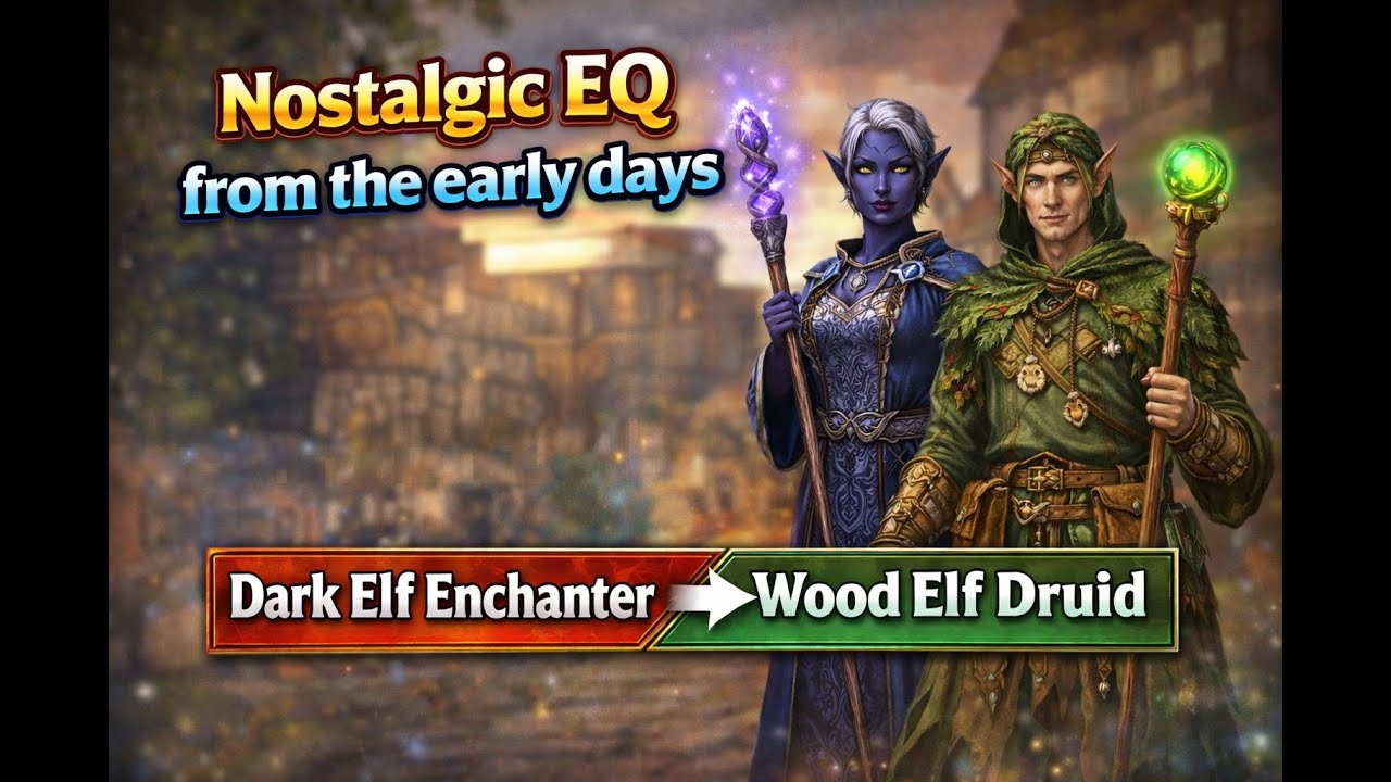 Nostalgic EQ from the Early Days | Stories from Tunare (Enchanter & Druid)