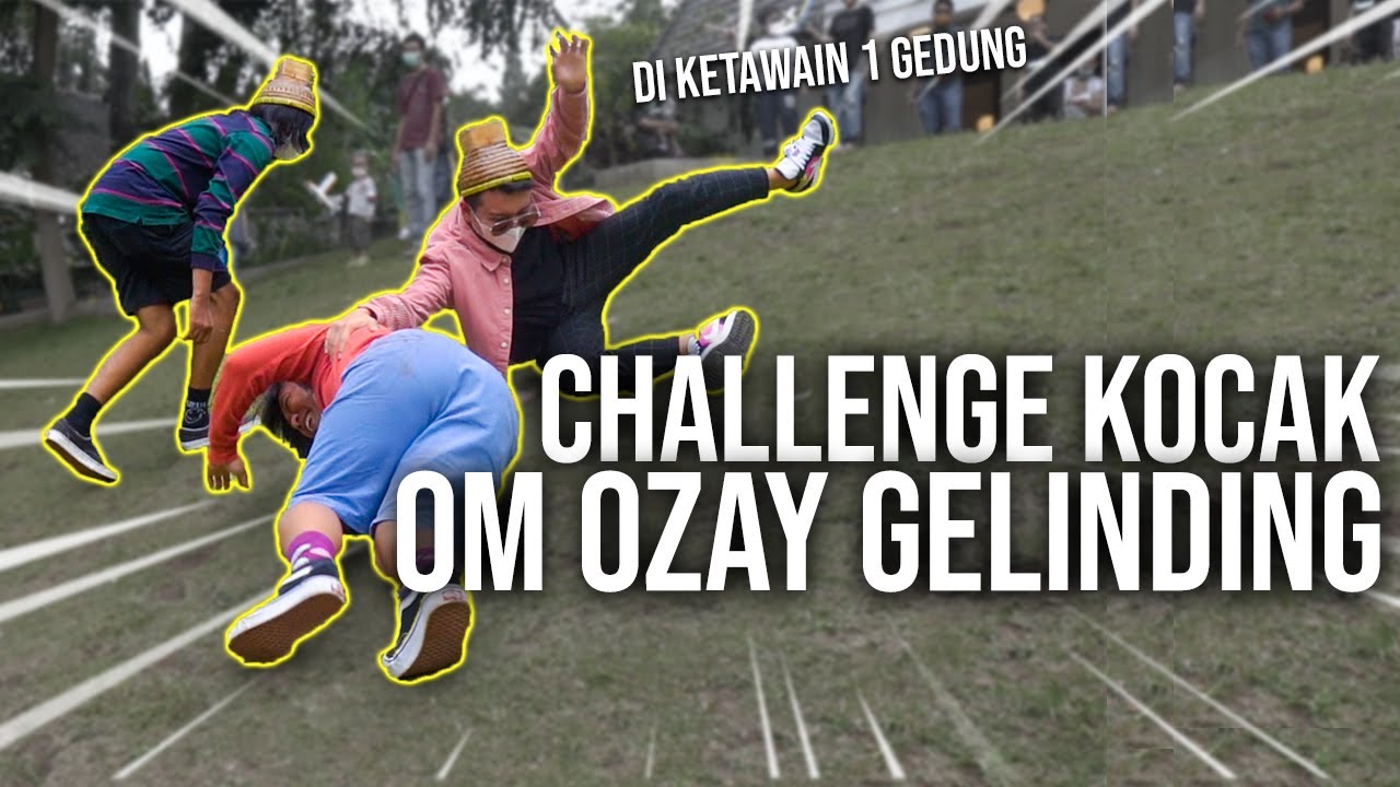 MAIN GAMES DI BANDUNG, OZAY DI KETAWAIN 1 GEDUNG !!!