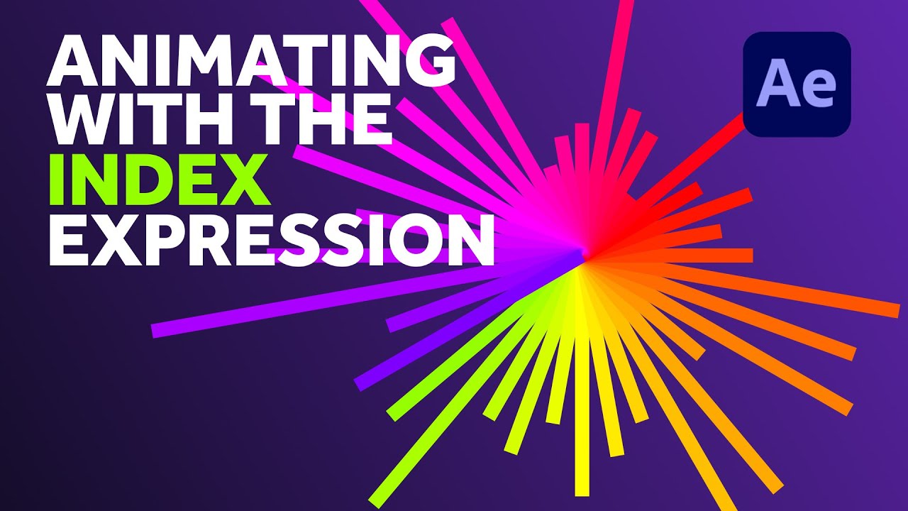 Animating with the Index Expression | After Effects Tutorial