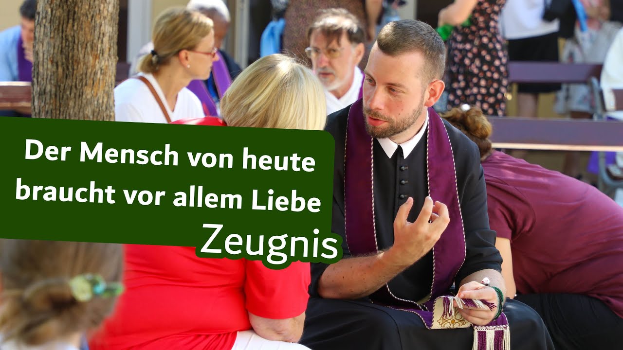 Der Mensch von heute braucht vor allem Liebe - Zeugnis Pater Johannes Paul