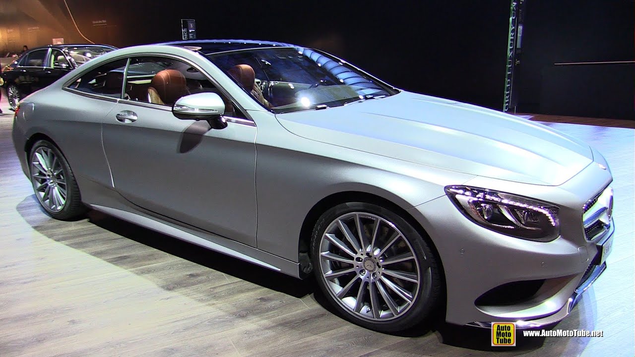 2016 Mercedes S500 4Matic Coupe - Exterior and Interior Walkaround - 2015 Frankfurt Motor Show