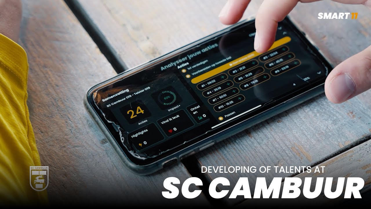 How Smart11 contributes to the development of Cambuur’s young talents ⚡