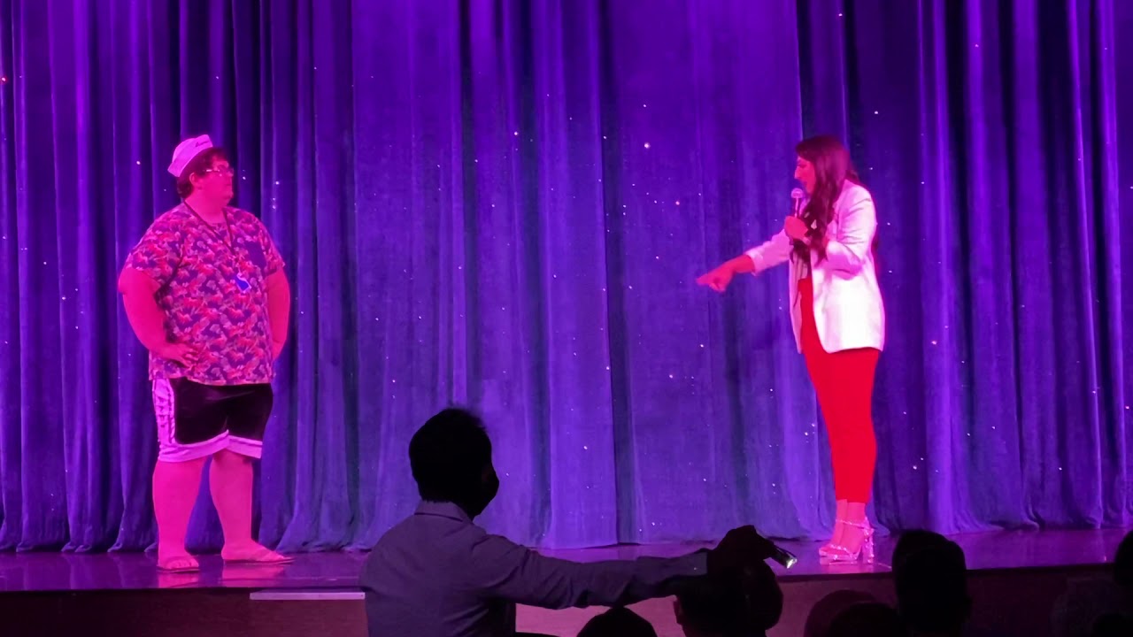 CARNIVAL WELCOME ABOARD SHOW, Hosted by KYNDALL FIRE