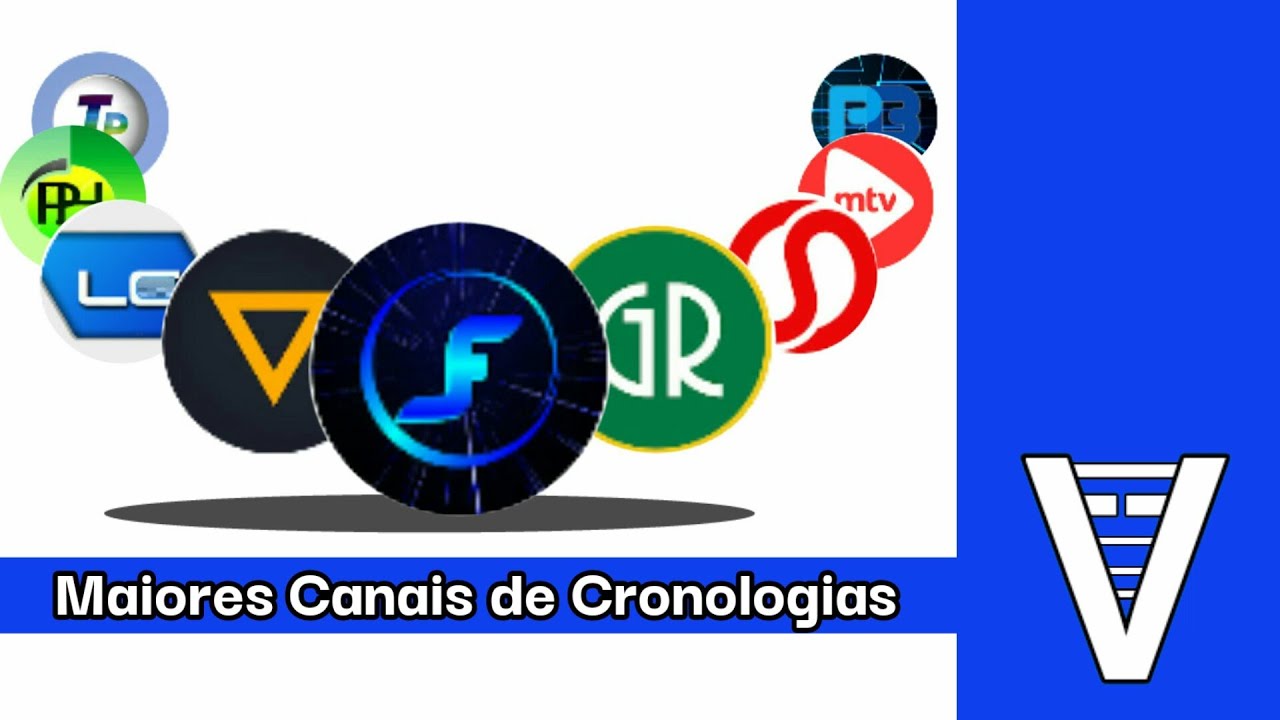 Cronologia em gr&aacute;ficos : Top 10 Maiores Canais de Cronologias de Vinhetas