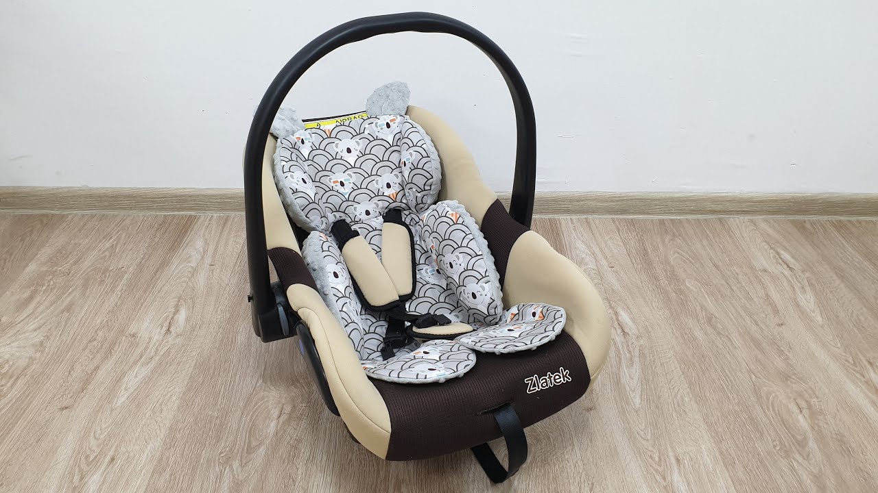 Как сшить матрасик - вкладыш в автолюльку + выкройка. Infant Car Seat Insert