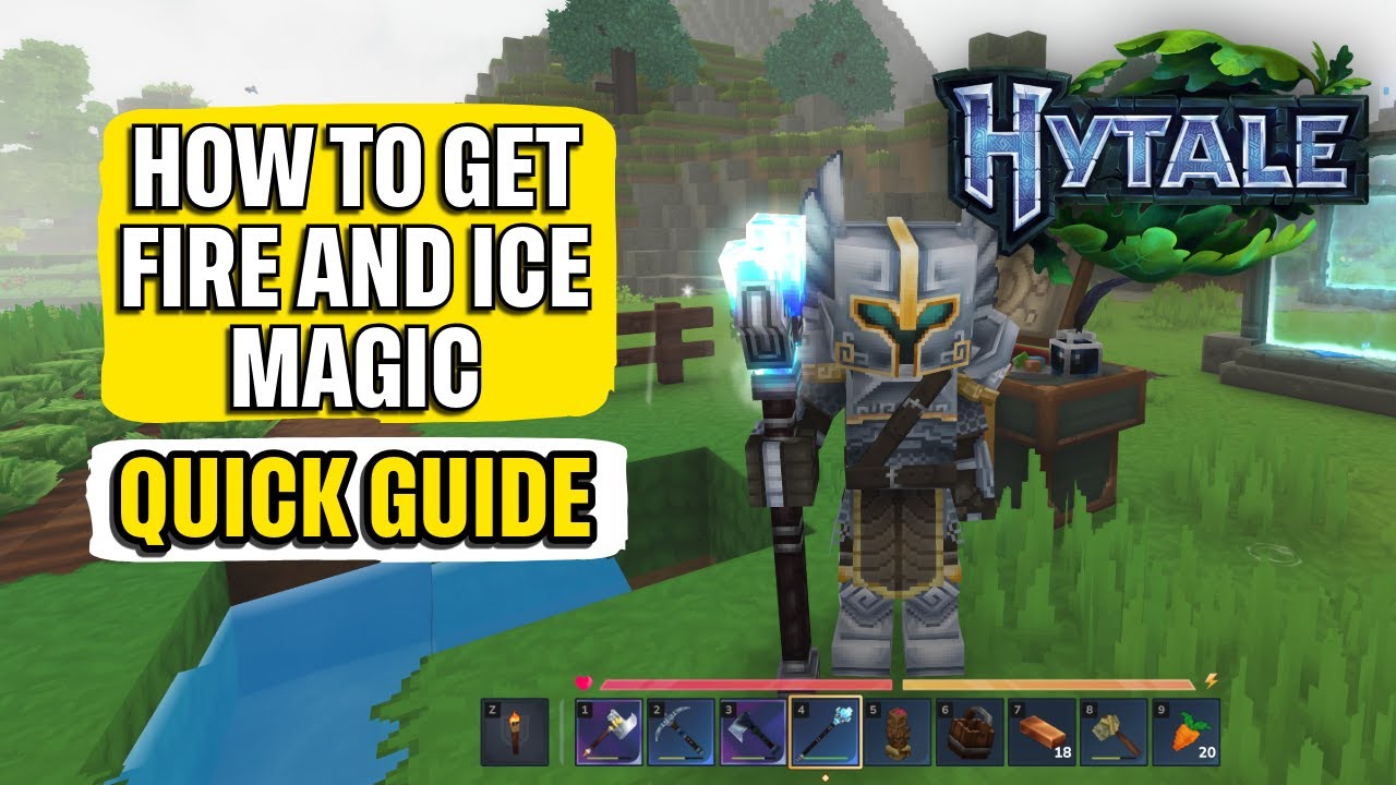 How to Get Fire and Ice Magic Staffs in Hytale Quick Guide