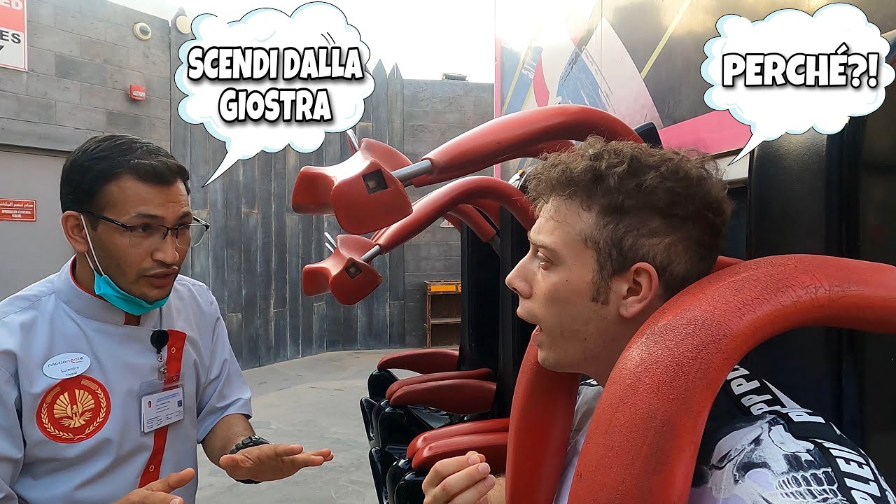 HO LITIGATO CON LA SICUREZZA DEL PARCO DIVERTIMENTI - *mi sono arrabbiato*