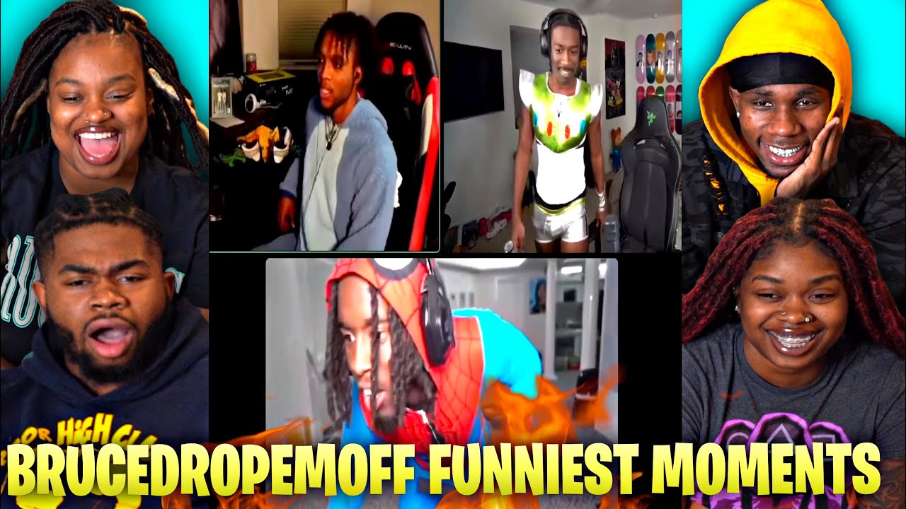 BruceDropEmOff Самые смешные моменты сентября 😂 | РЕАКЦИЯ
