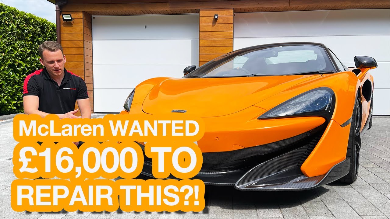 Saving a McLaren from a £16,000 Bumper Replacement