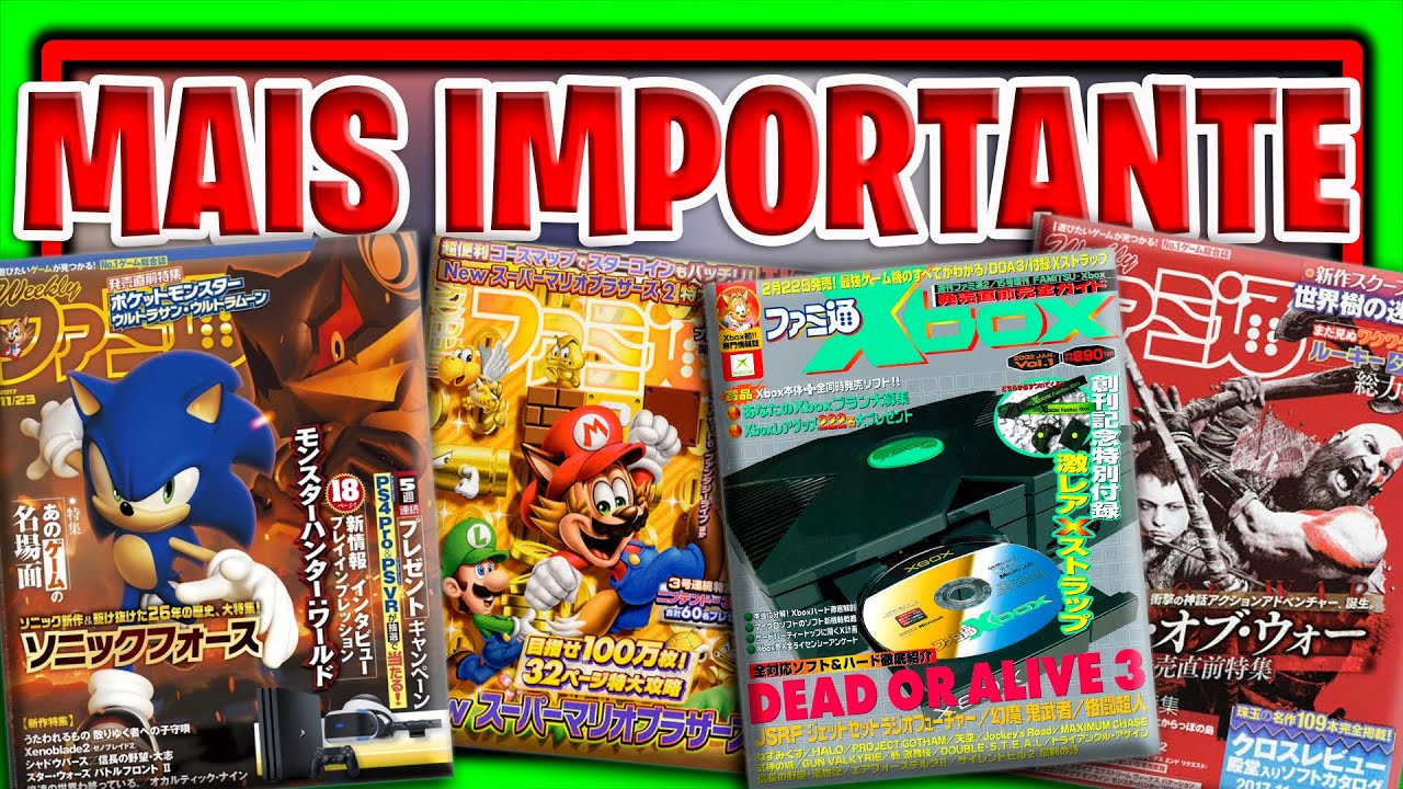 A VERDADEIRA HISTÓRIA DA FAMITSU, MUITO ALÉM DAS NOTAS 40