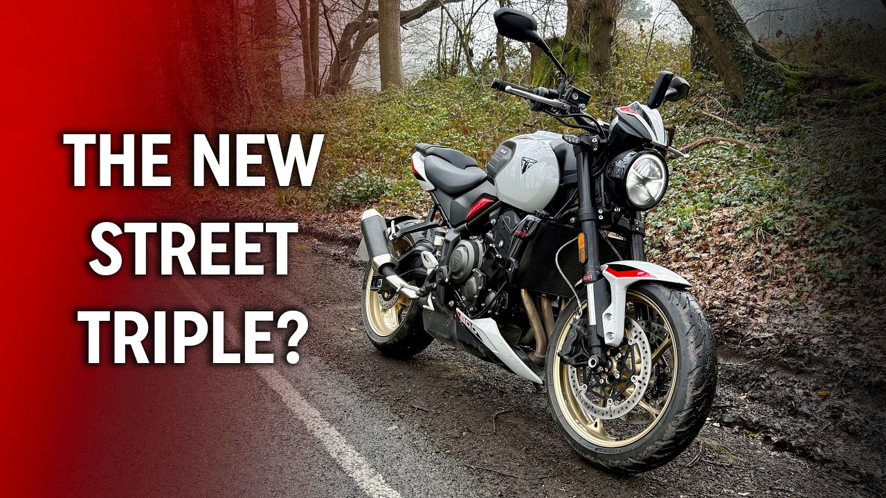 Так ли весело ездить на Trident 800, как на Street Triple? Обзор Triumph Trident 800 в Великобрит...