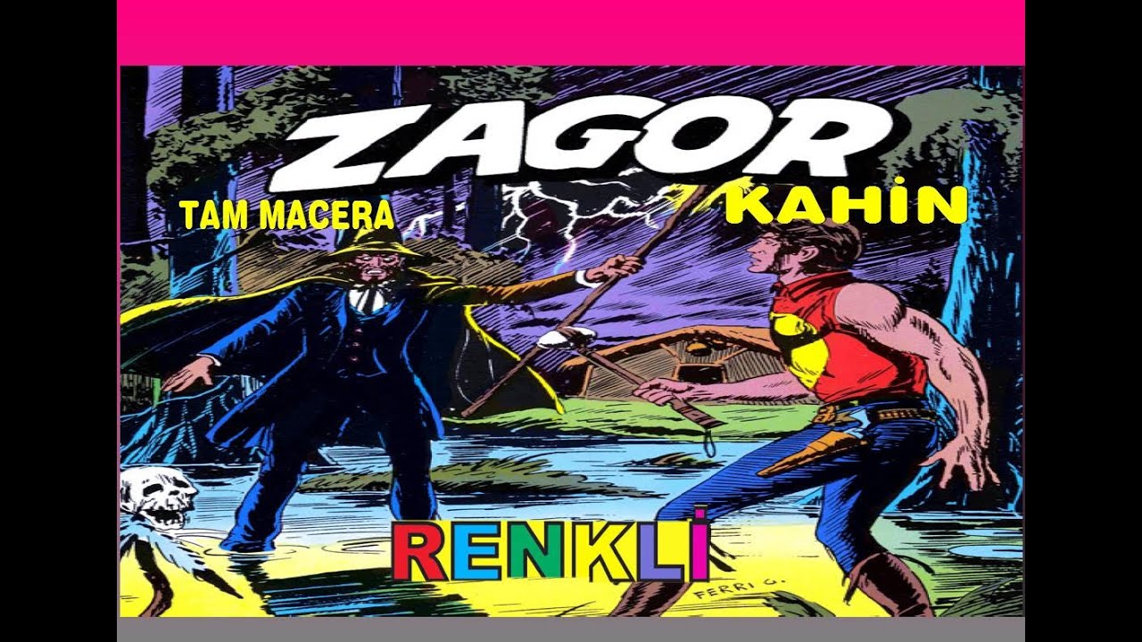 ZAGOR ( KAHİN ) RENKLİ TAM MACERA