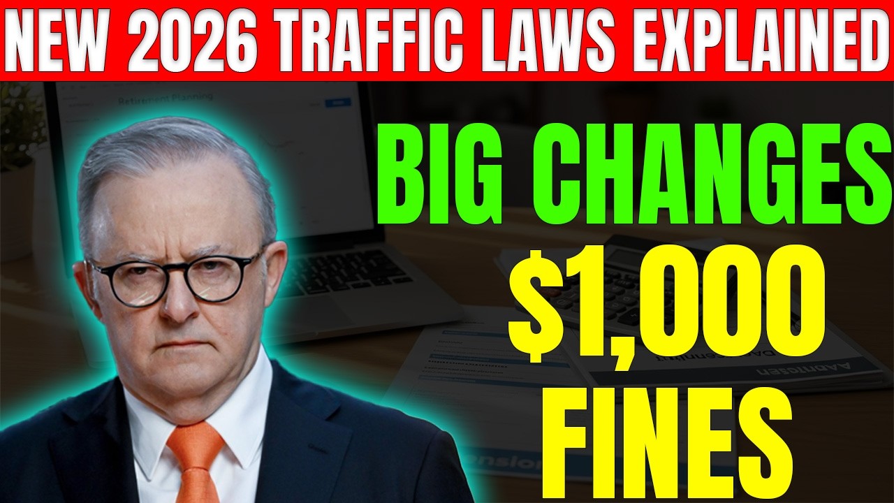 Разъяснение австралийских правил дорожного движения 2026 года: отвлечение внимания за рулем, штра...