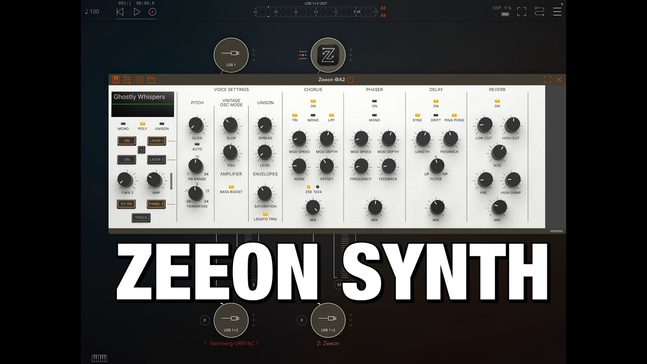 Синтезатор ZEEON &mdash; ОБНОВЛЕНО &mdash; Новый БЕСПЛАТНЫЙ пакет расширения Synthur &mdash; 144 блестящих пресета ...