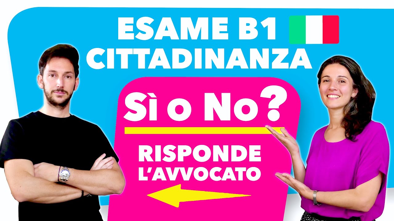 CHI DEVE FARE L’ESAME B1 CITTADINANZA ITALIANA? 🇮🇹 Risponde per voi l’@avvocatofrancescolombardini