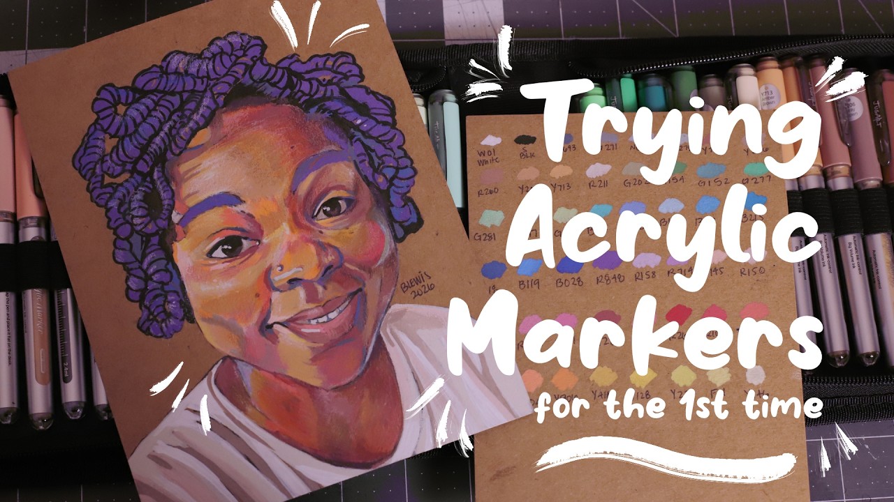 First Time Using Acrylic Markers: What I Learned (and What Surprised Me!) | JusArt Markers