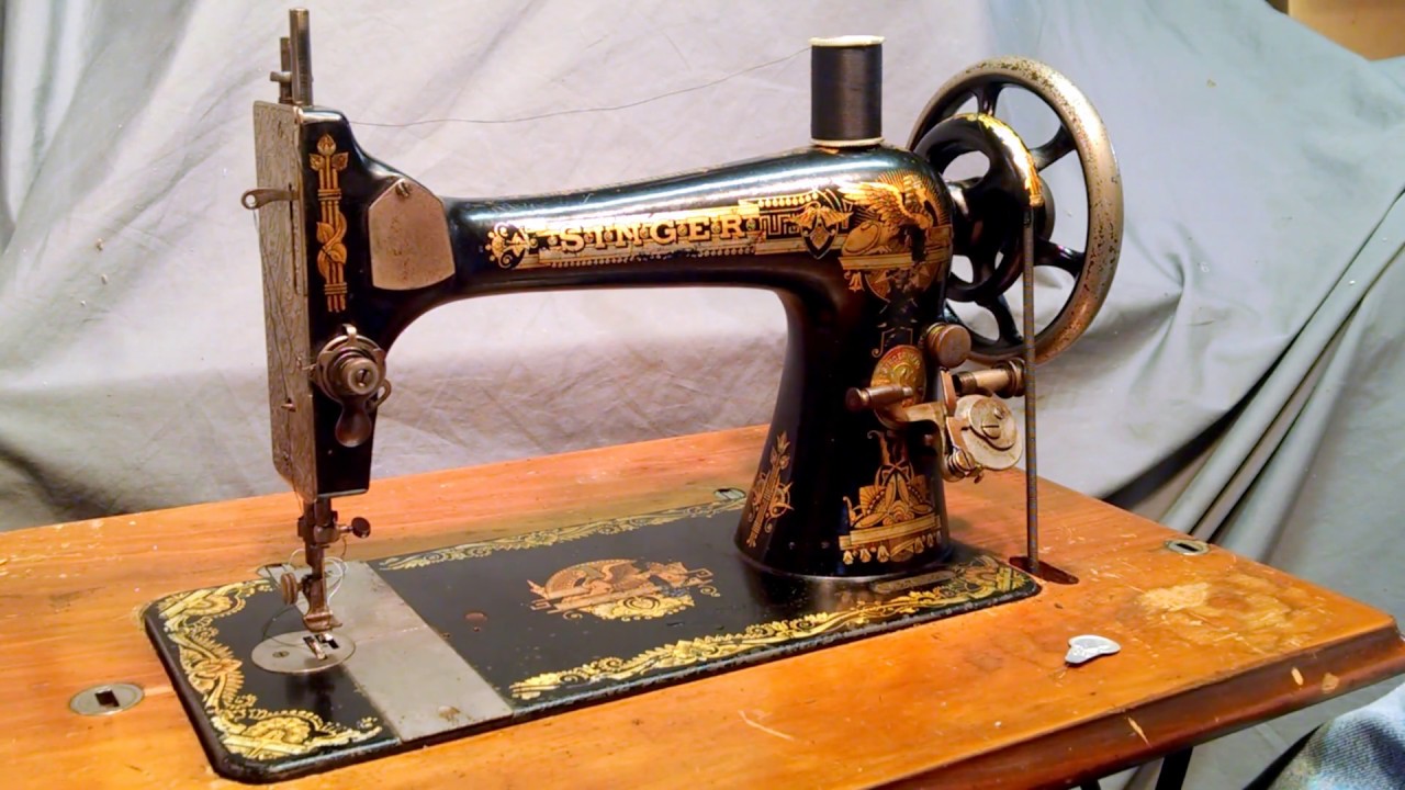 Serviced Antique 1910 Singer 27 Sphinx Treadle Sewing Machine G279041