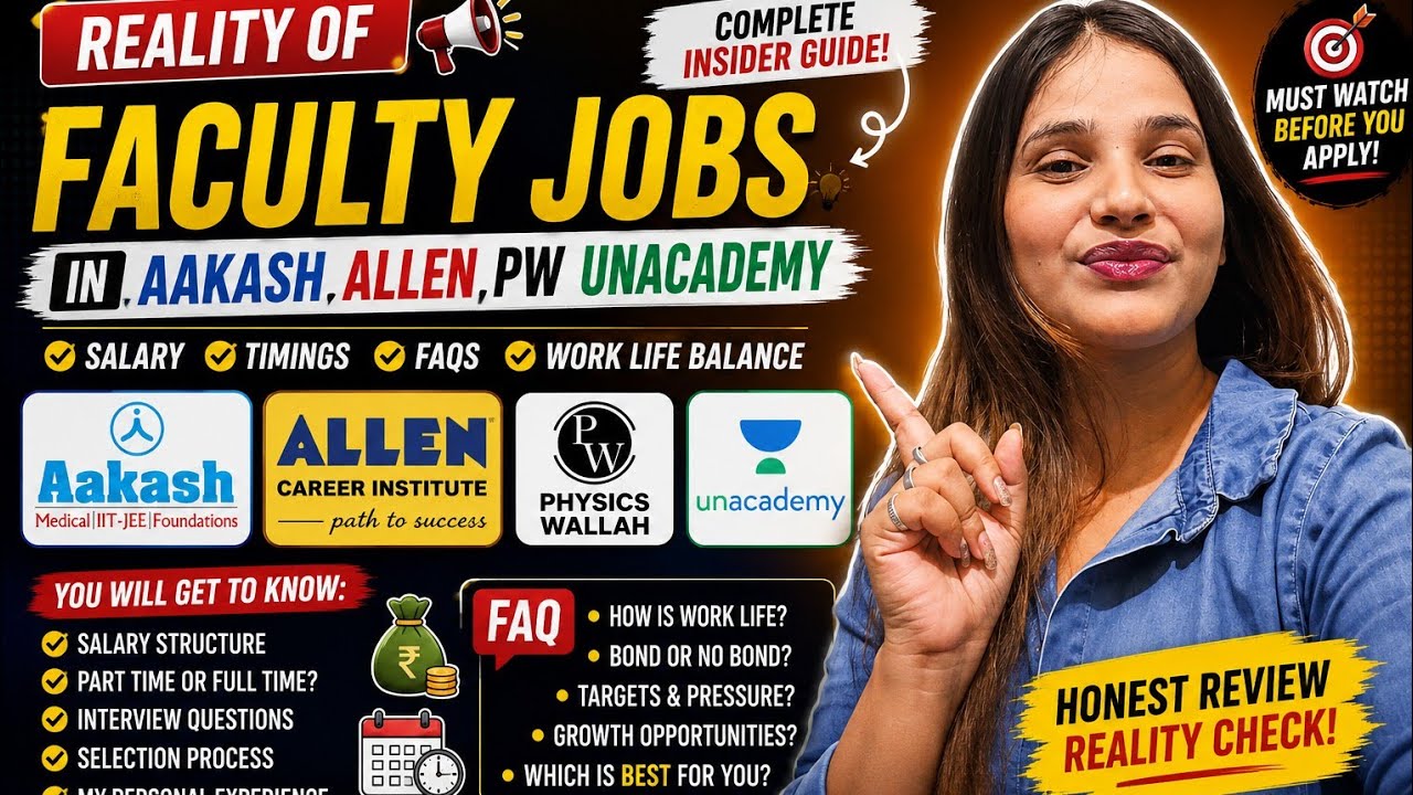 Reality of Faculty jobs, how to get into as a faculty in PW Akash Allen, #jobsearch #viralvideo