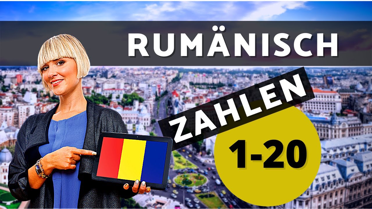Rumänische Zahlen 1-20 | Rumänisch zählen lernen für Anfänger
