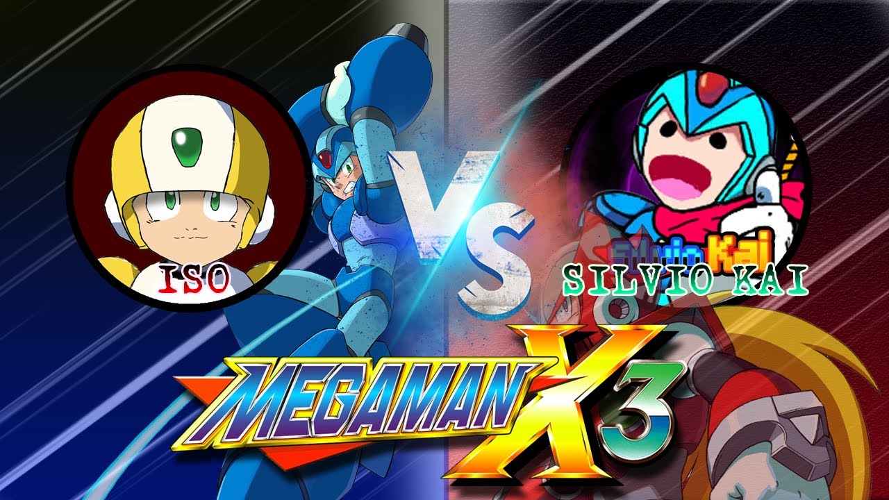 amistoso de MegaMan X3 100 y X3 ANY  "ISO VS SILVIO KAI "   carrera contra el tiempo