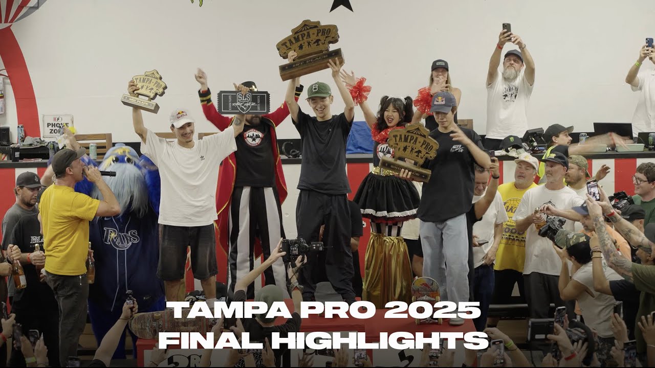 Tampa Pro 2025 Final Highlights: Sora Shirai, Yuto Horigome, Angelo Caro