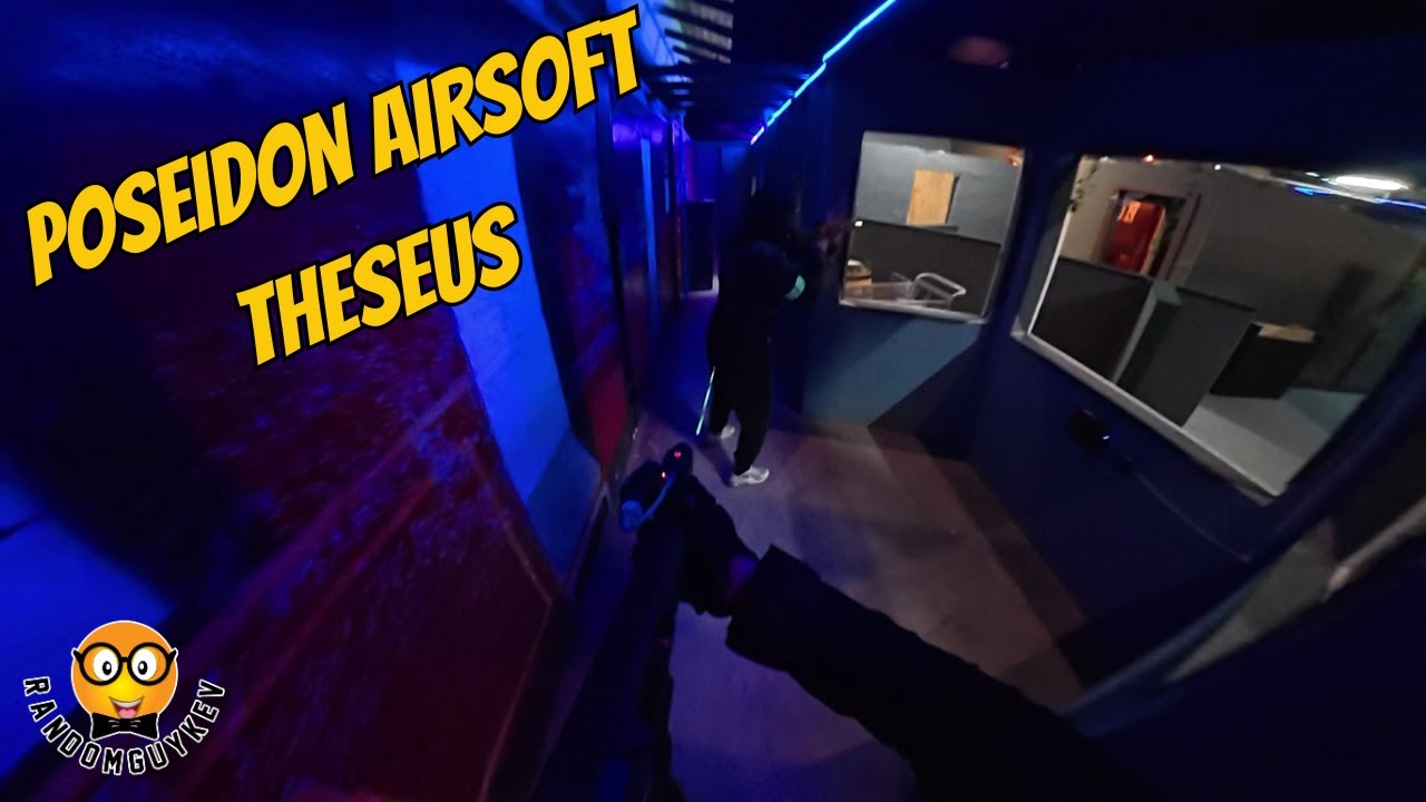 Poseidon Airsoft Theseus | Gameplay | Extreme Airsoft RI
