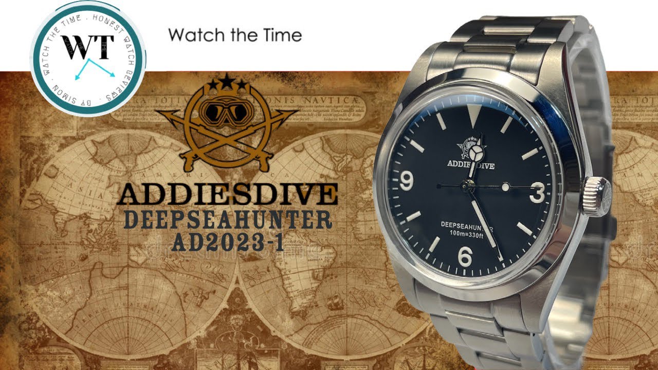 Addiesdive (AD2023-1) | Эти НОВЫЕ часы Deepseahunter ТЕПЕРЬ САМЫЕ выгодные часы на AliExpress — В...